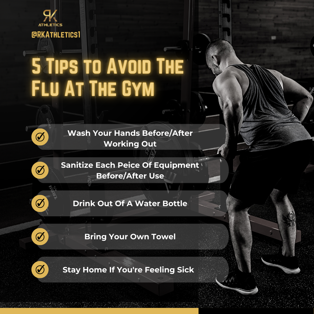 Five Tips To Help You Avoid Catching The Flu At The Gym This Year (+ Two Bonus Tips!)