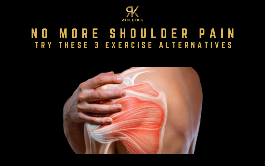 Tired of shoulder pain? Check out these pain-free exercise swaps for some relief!